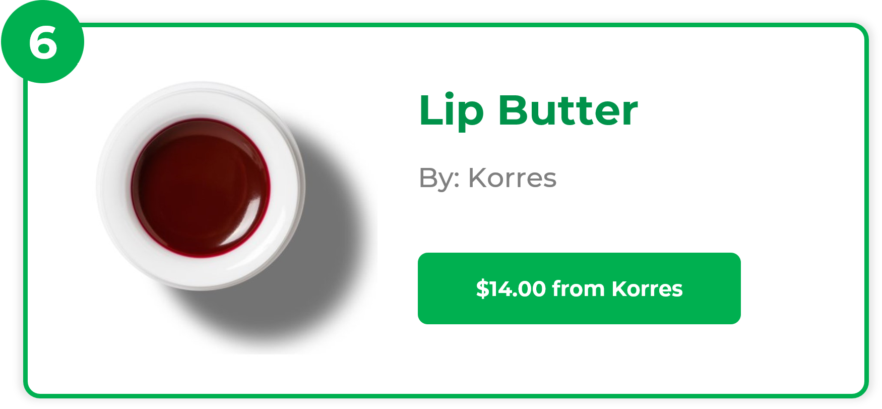Lip Butter - Korres