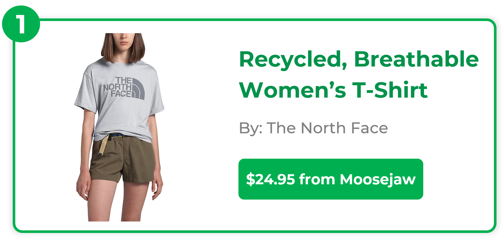 Recycled, Breathable Women’s T-Shirt - The North Face