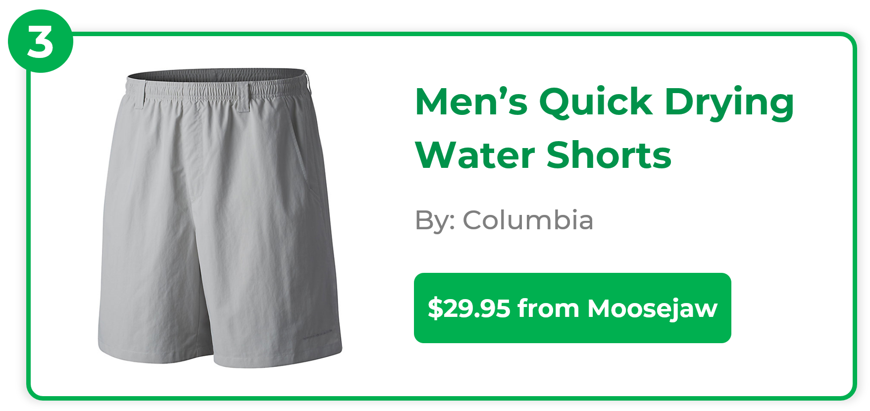 Men’s Quick Drying Water Shorts - Columbia