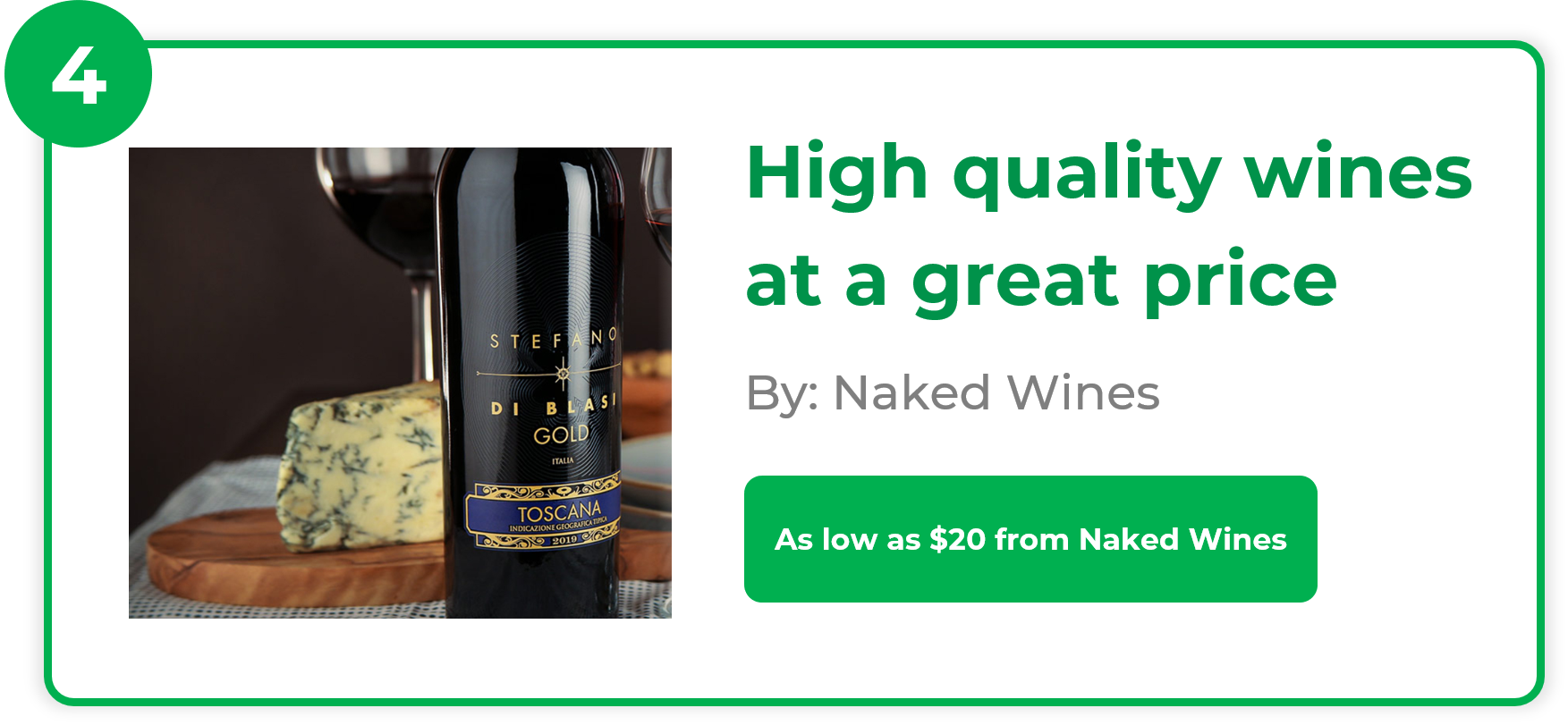 High quality wines at a great price - Naked Wines